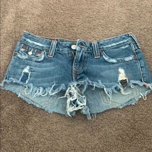 Jean shorts